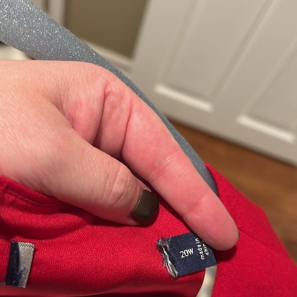 ELOQUII red sheeth in poly / rayon great condition , fully lined - Picture 5 of 7